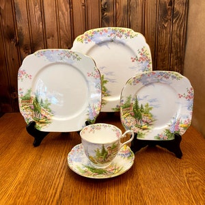 20 Piece Royal Albert Kentish Rockery Dinnerware Set, Service for 4