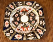 Aynsley Fine Bone China 5500 Imari Style Square Bread and Butter Plate