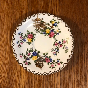 Aynsley Pagoda Orphaned Teacup Saucer