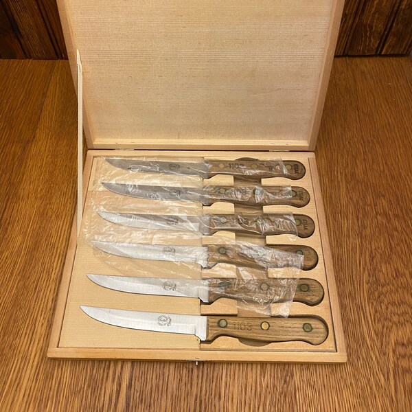 Made in Japan Steak Knives Etsy