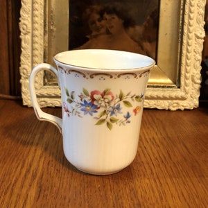 Royal Albert Jubilee Rose Ribbed Coffee Mug