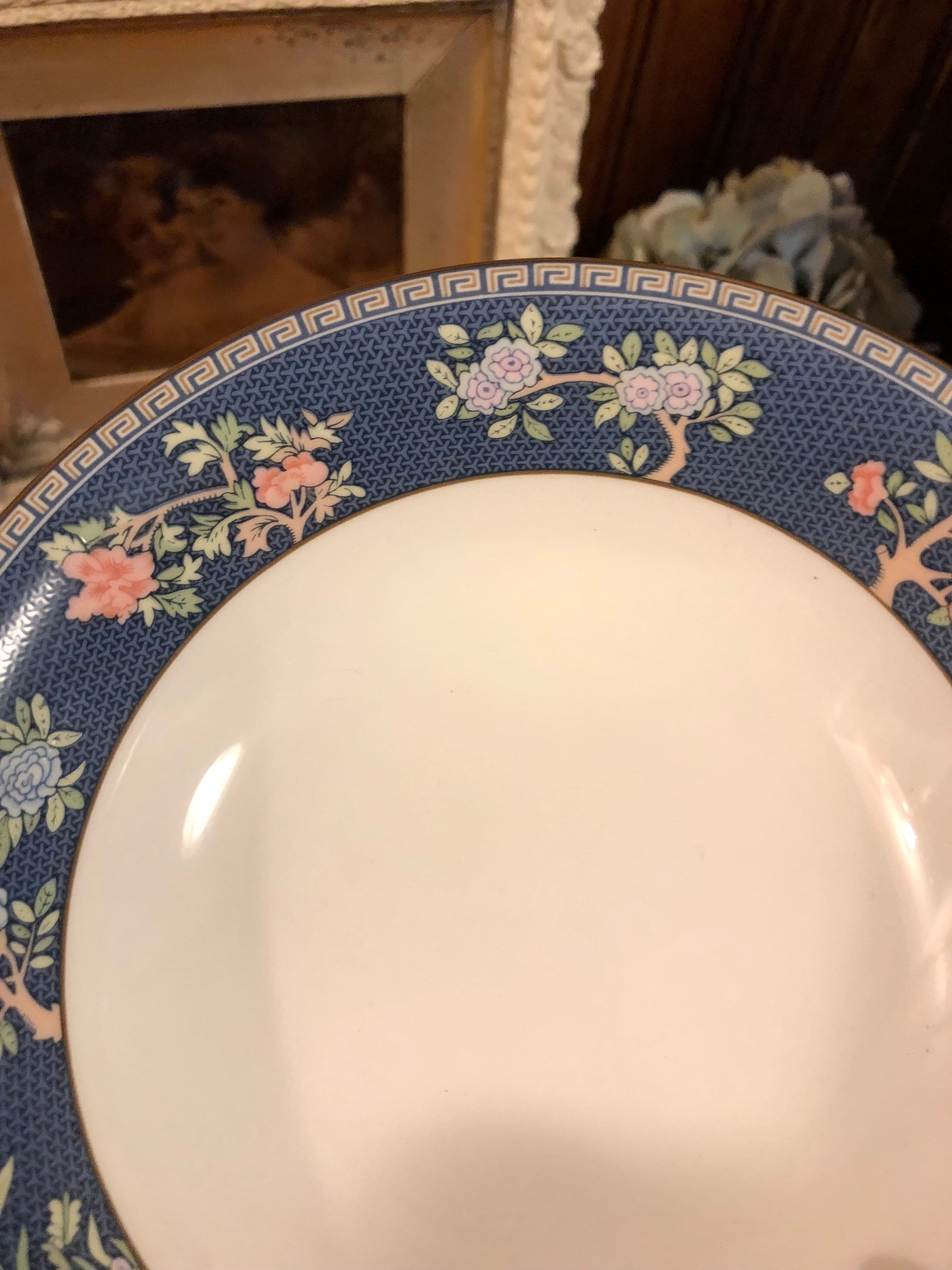 ウェッジウッド　ブルーサイアム　サラダボウル　フルーツボウル ウェッジウッド ブルーサイアム サラダボウル フルーツボウル - メルカリ