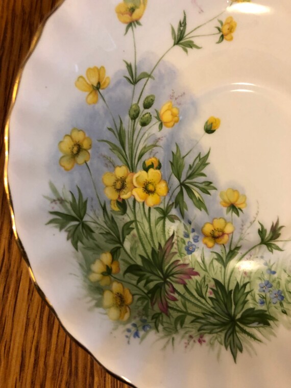 Sunnyside Series, Susan, Orphaned Saucer by Royal Albert - Etsy