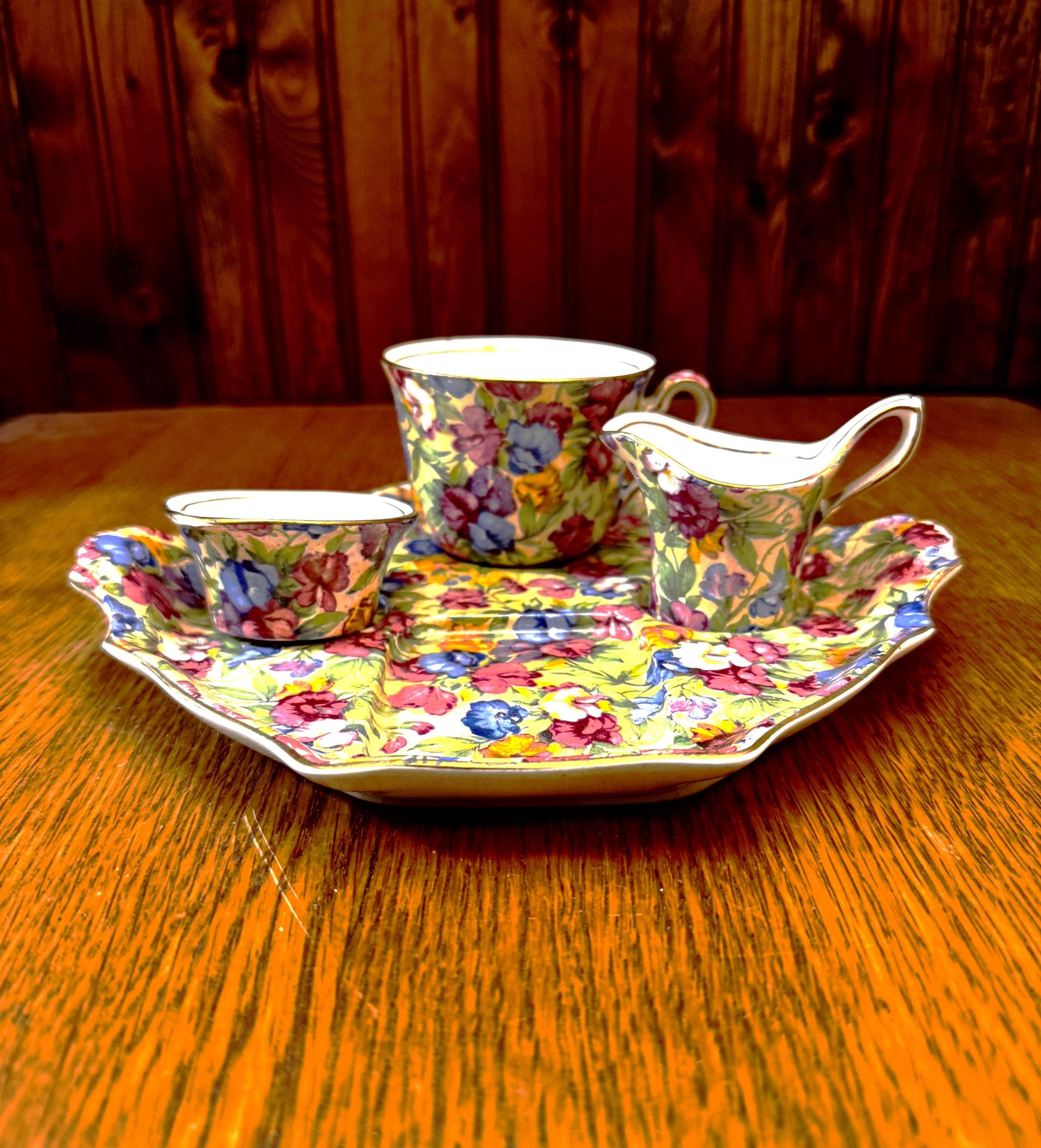 Vintage Chintz Toast Racks - Etsy