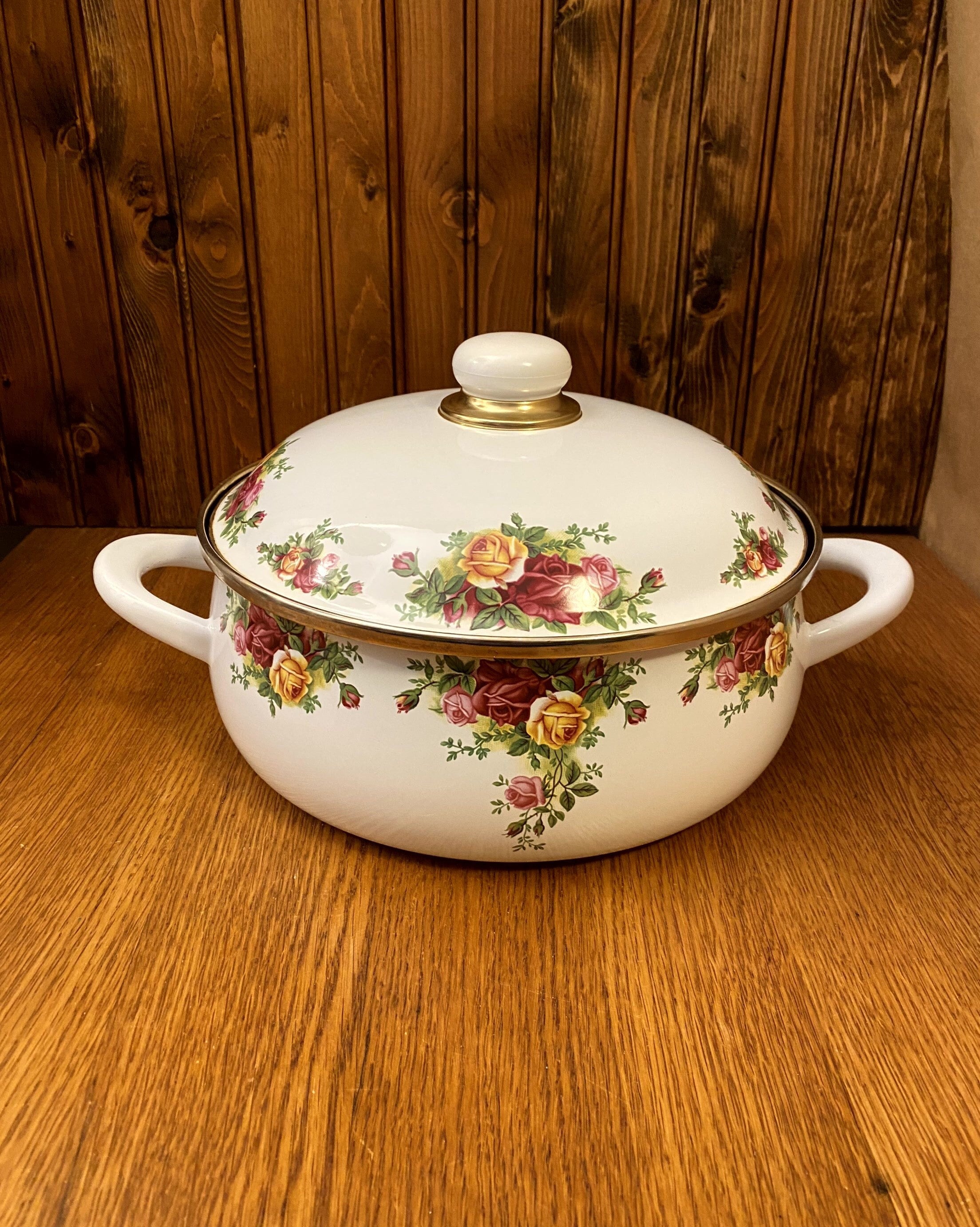 ロイヤル・アルバートオールドカントリーローズストックポット5