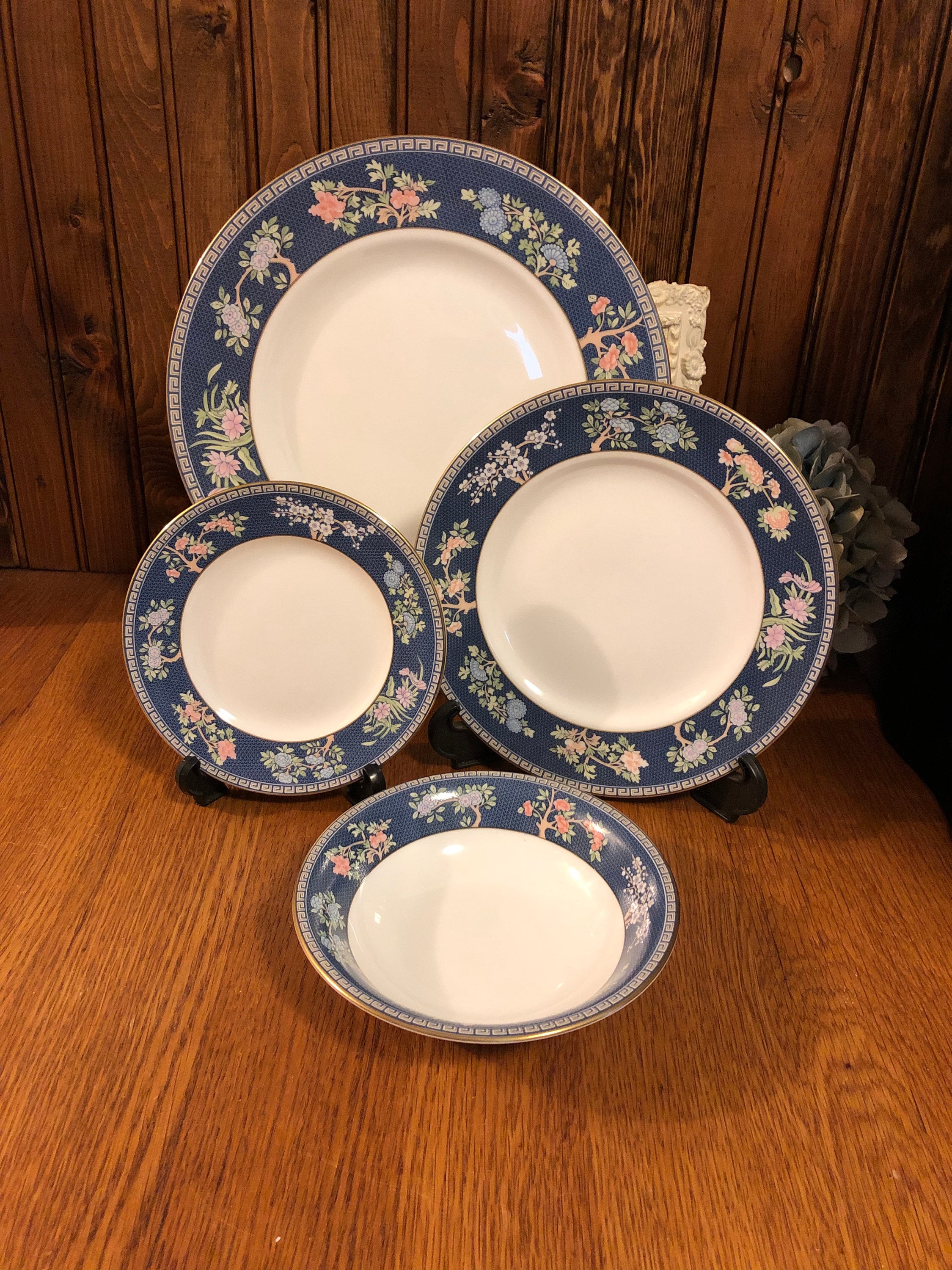 s Wedgwood China BLUE SIAM Salad Plate Multiple Available EXCELLENT s Wedgwood China BLUE SIAM Salad Plate Multiple Available EXCELLENT