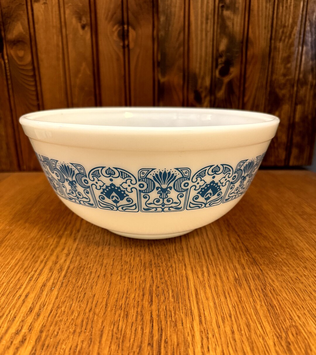 Pyrex Horizon Blue Mixing Bowl, Yellow 403 - Etsy