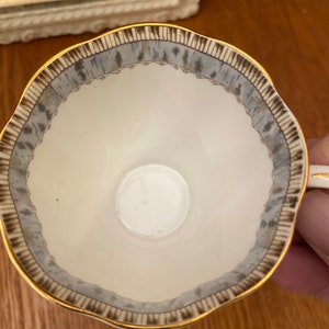 Royal Albert Silver Birch Tennis Set with Teacup, Snack Plate image 3