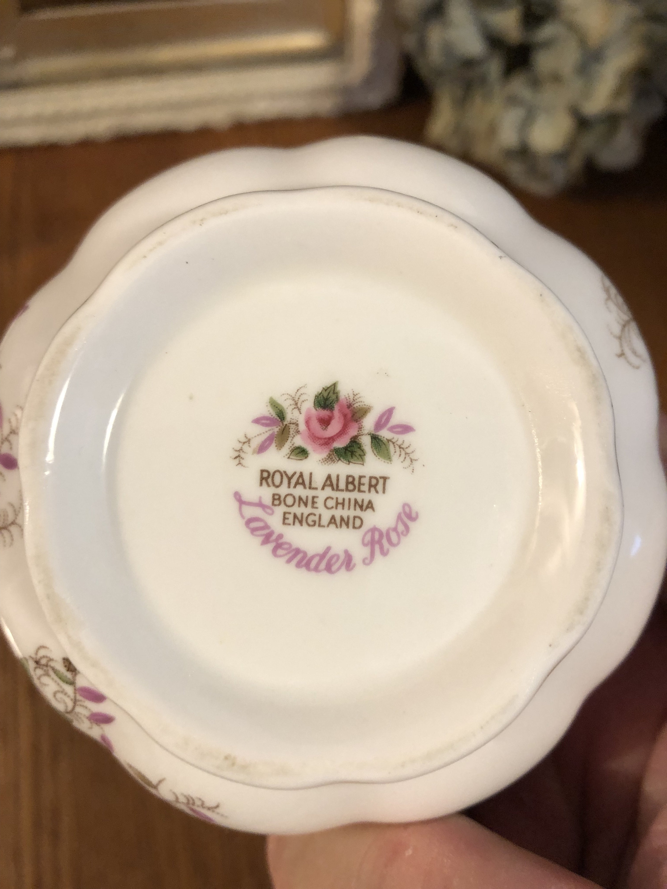 【レア美品】ロイヤルアルバート★ラベンダーローズ★クリーマー ロイヤルアルバートラベンダーローズ柄クリーマーセット - ANTIQUE LEAVES