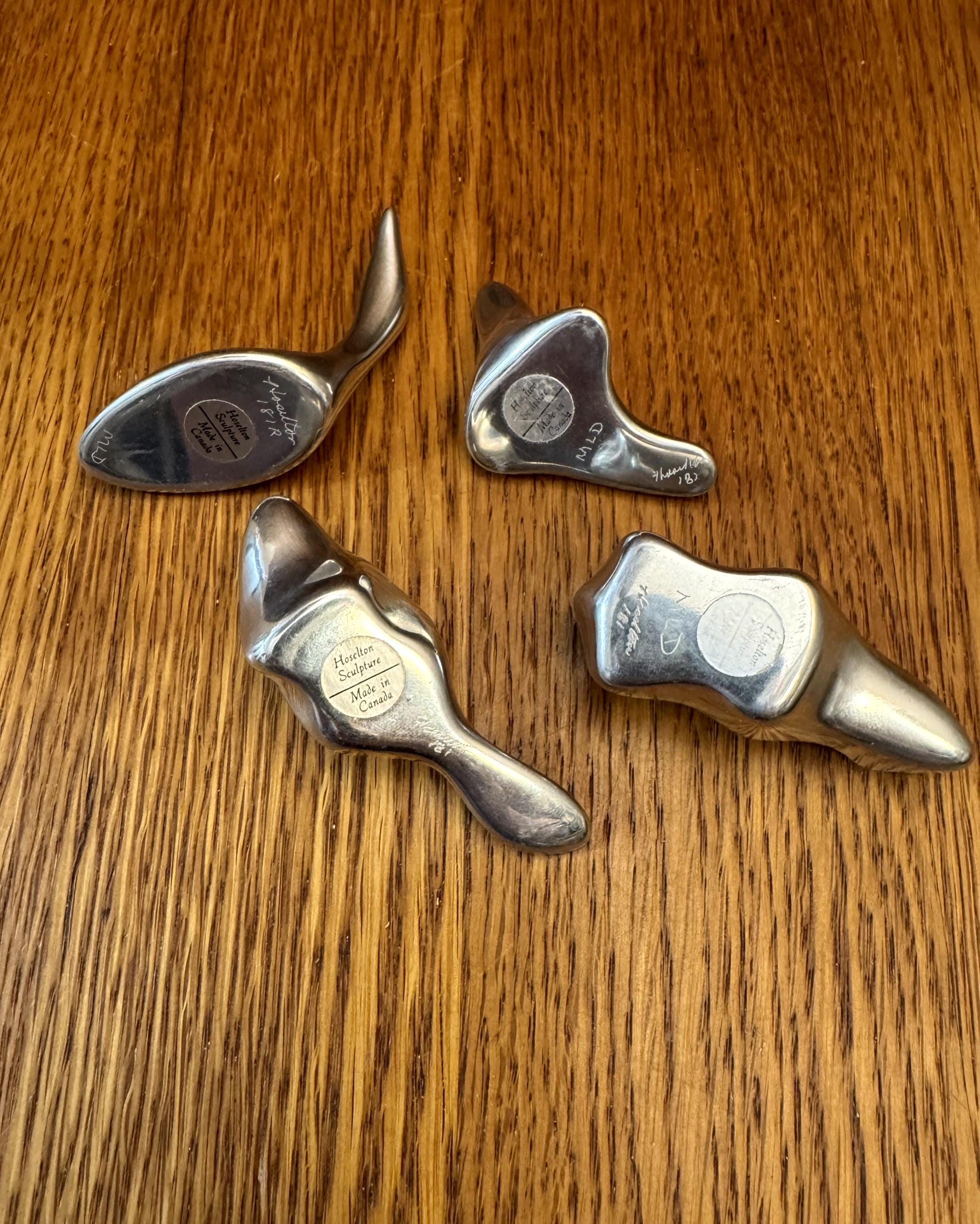 Vintage 'hoselton Canada, Cast Aluminum, Polished Aluminum