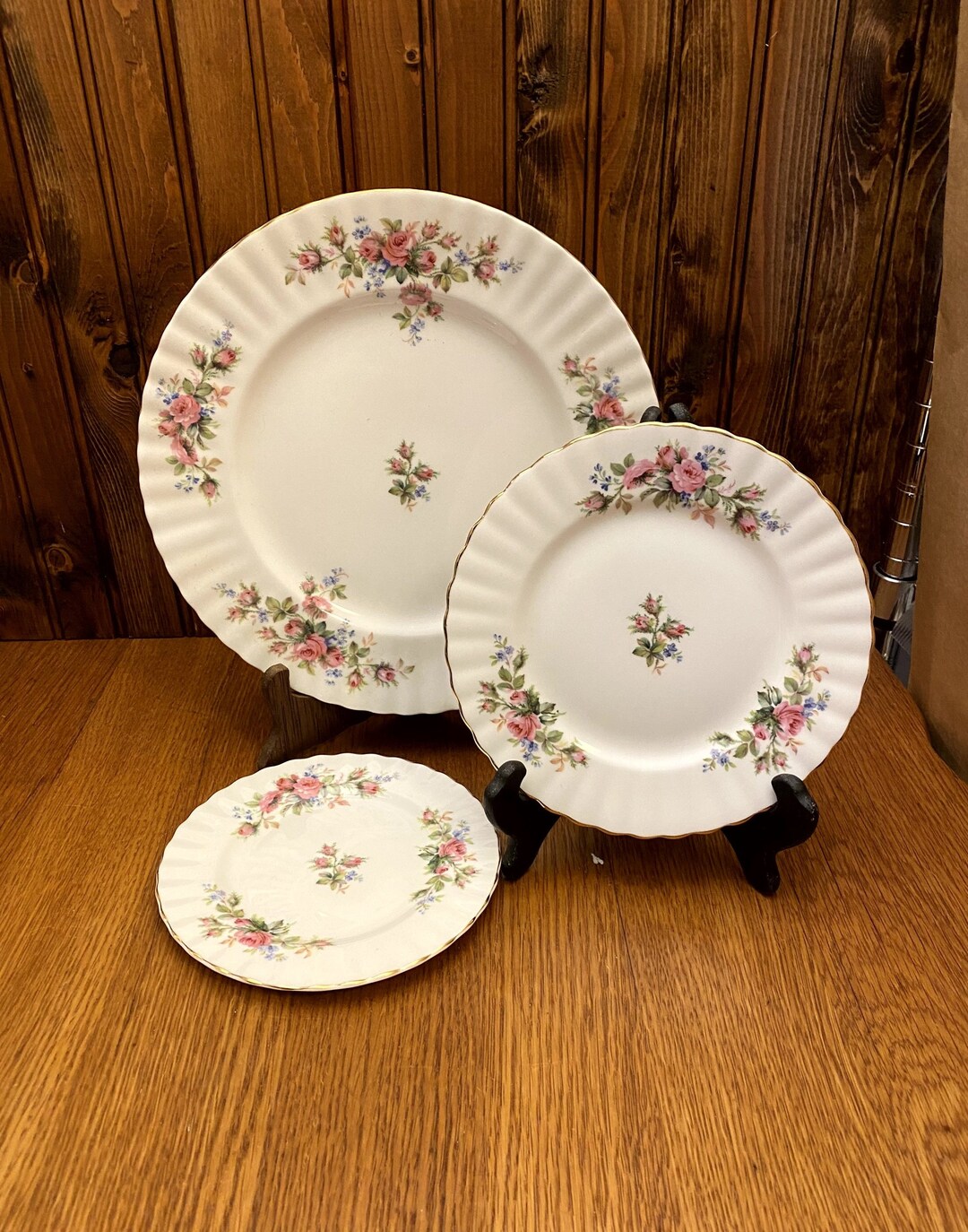 Royal Albert Moss Rose Dinnerware, Your Choice Etsy