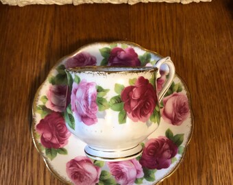 ロイヤルアルバート オールドイングリッシュローズ ブラッシュド