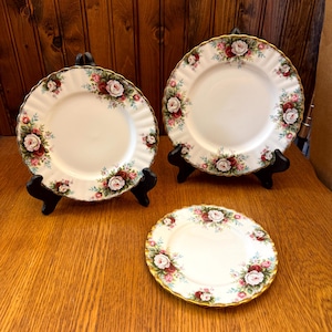 Royal Albert Celebration Salad Plate, Dessert Plate, Bread and Butter Plate, Your Choice