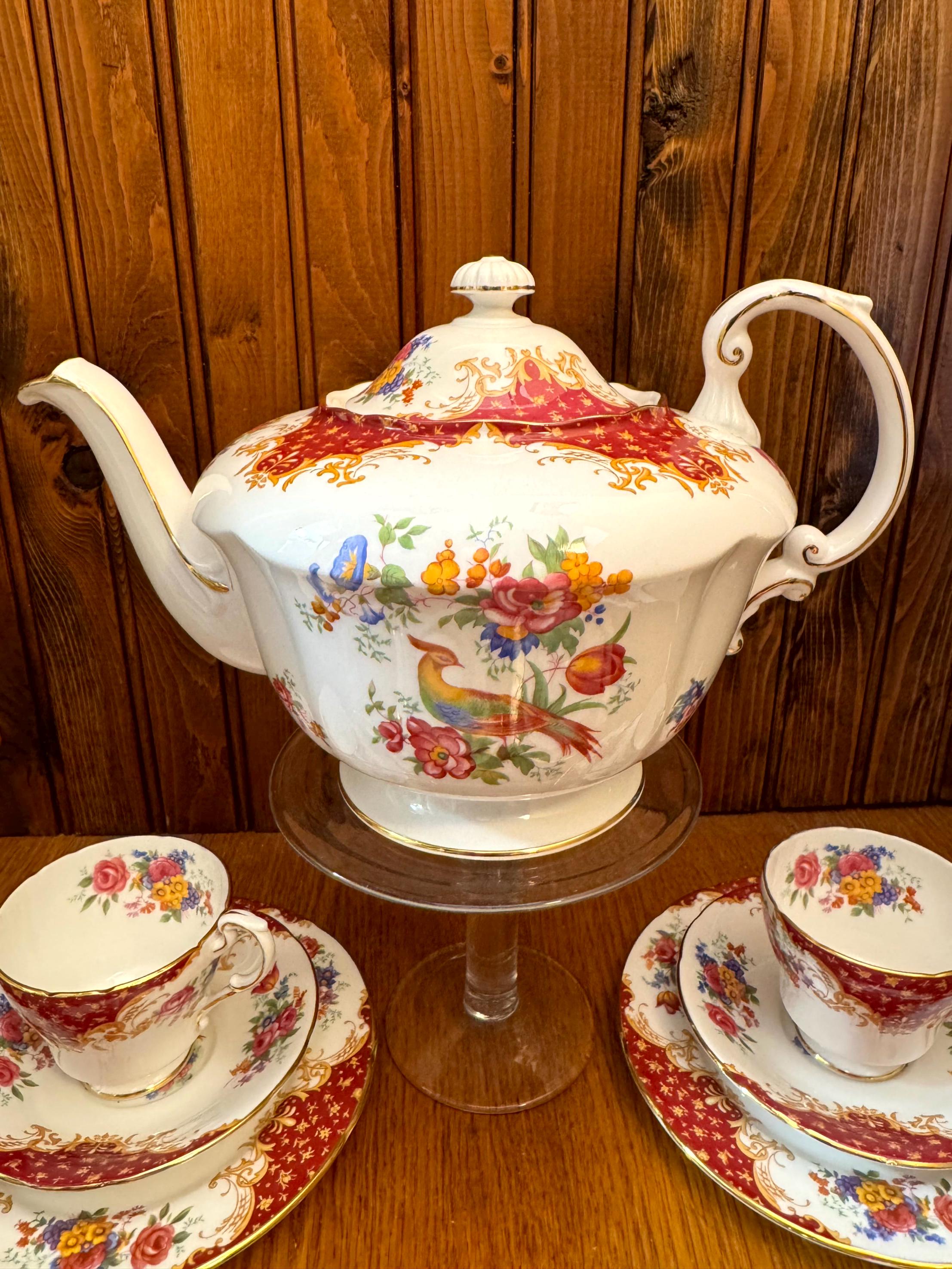 14 Piece Paragon Fine Bone China, Rockingham Tea Set for 4 - Etsy