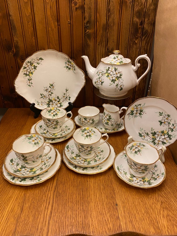 Royal albert top white dogwood