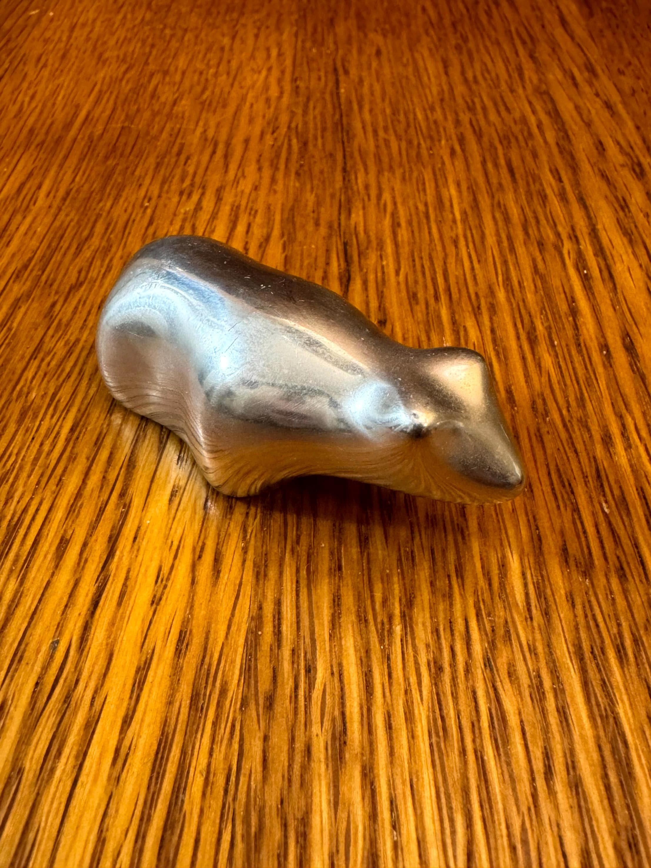 Vintage 'hoselton Canada, Cast Aluminum, Polished Aluminum