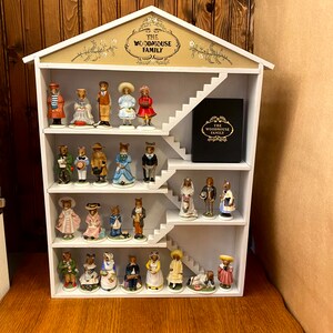 The Franklin Mint Woodmouse Family Collection Complete Set With