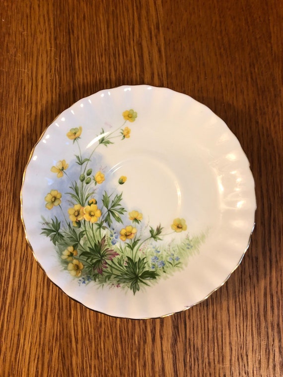 Sunnyside Series, Susan, Orphaned Saucer by Royal Albert - Etsy