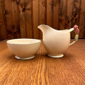 Royal Winton Rosebud Yellow Cream and Sugar Set