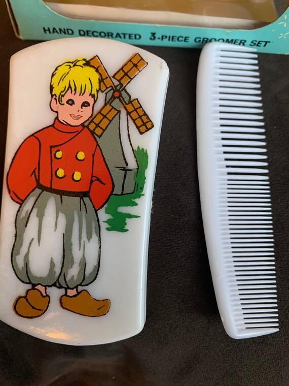 Vintage Childrens Hair Brush and Comb Made in Hong Kong - Etsy Vintage Childrens Hair Brush and Comb Made in Hong Kong - Etsy