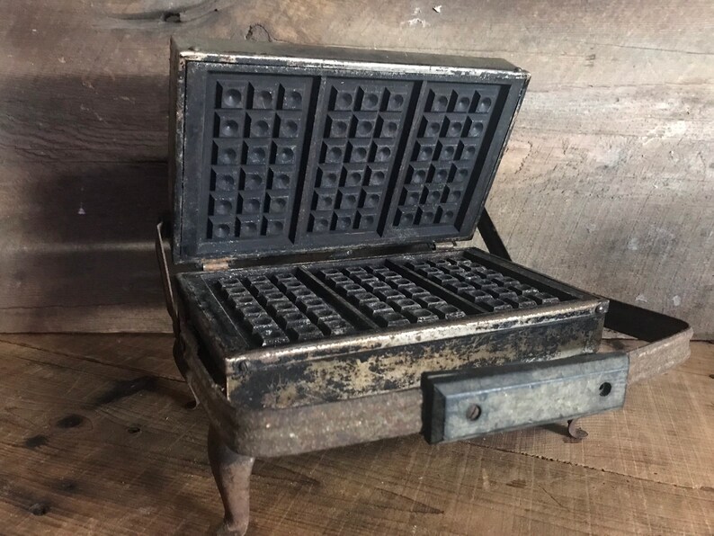 Vintage Waffle Iron Etsy