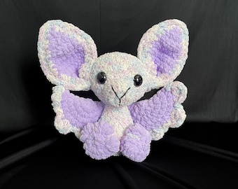Crochet Bat Plushie, Large Bat Amigurumi, Large Plush, Plush Bat, Bat Stuffed Animal, Crochet Plush, Crochet Handmade Doll, Mothers Day Gift