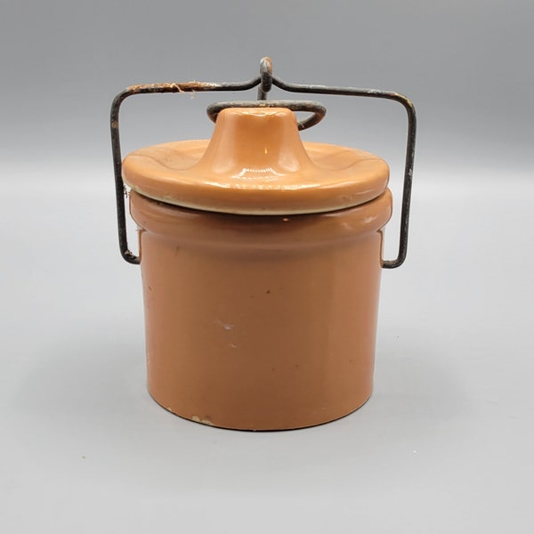 Ceramic clamp jar