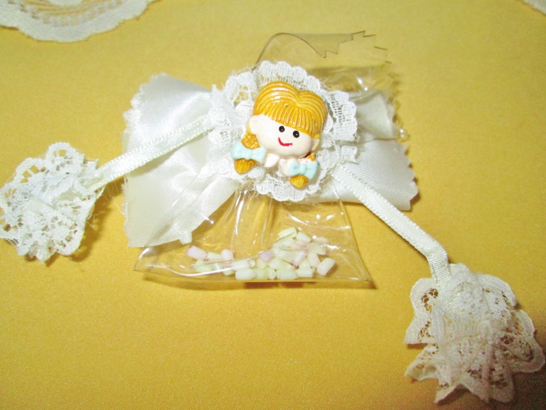 White Girl Face Hair Bow Barrette Hair Clip Jewelry Little Etsy