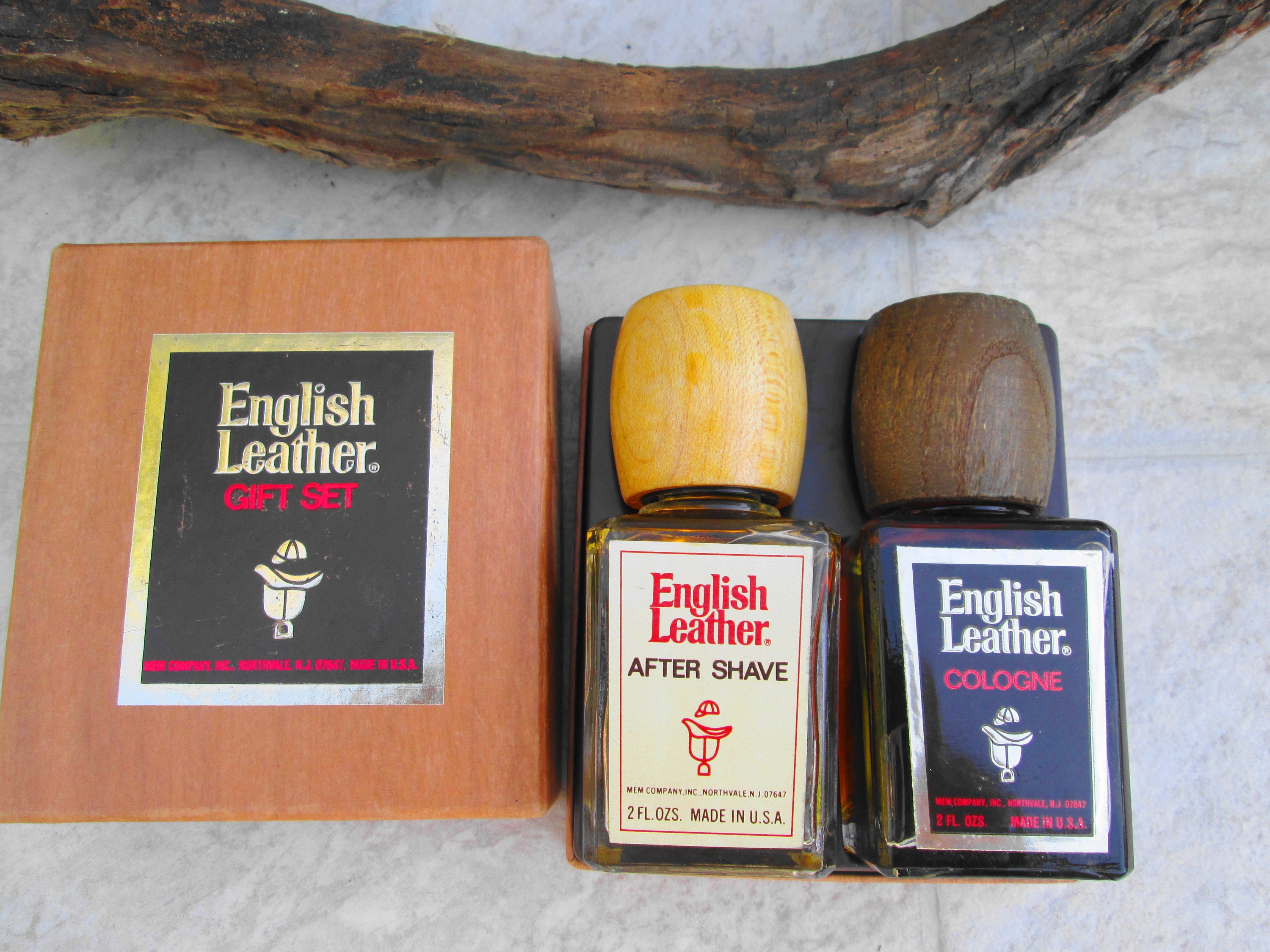 ENGLISH LEATHER Cologne Vintage Original Formula by MEM Company Authentic  Cologne Aftershave Set Men's Cologne & After Shave Aftershave -  Denmark