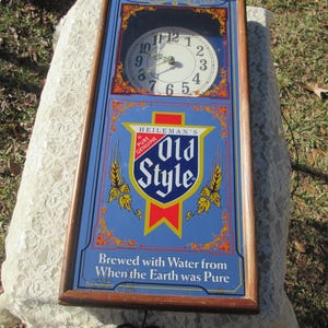 Old Style Beer Clock - Etsy