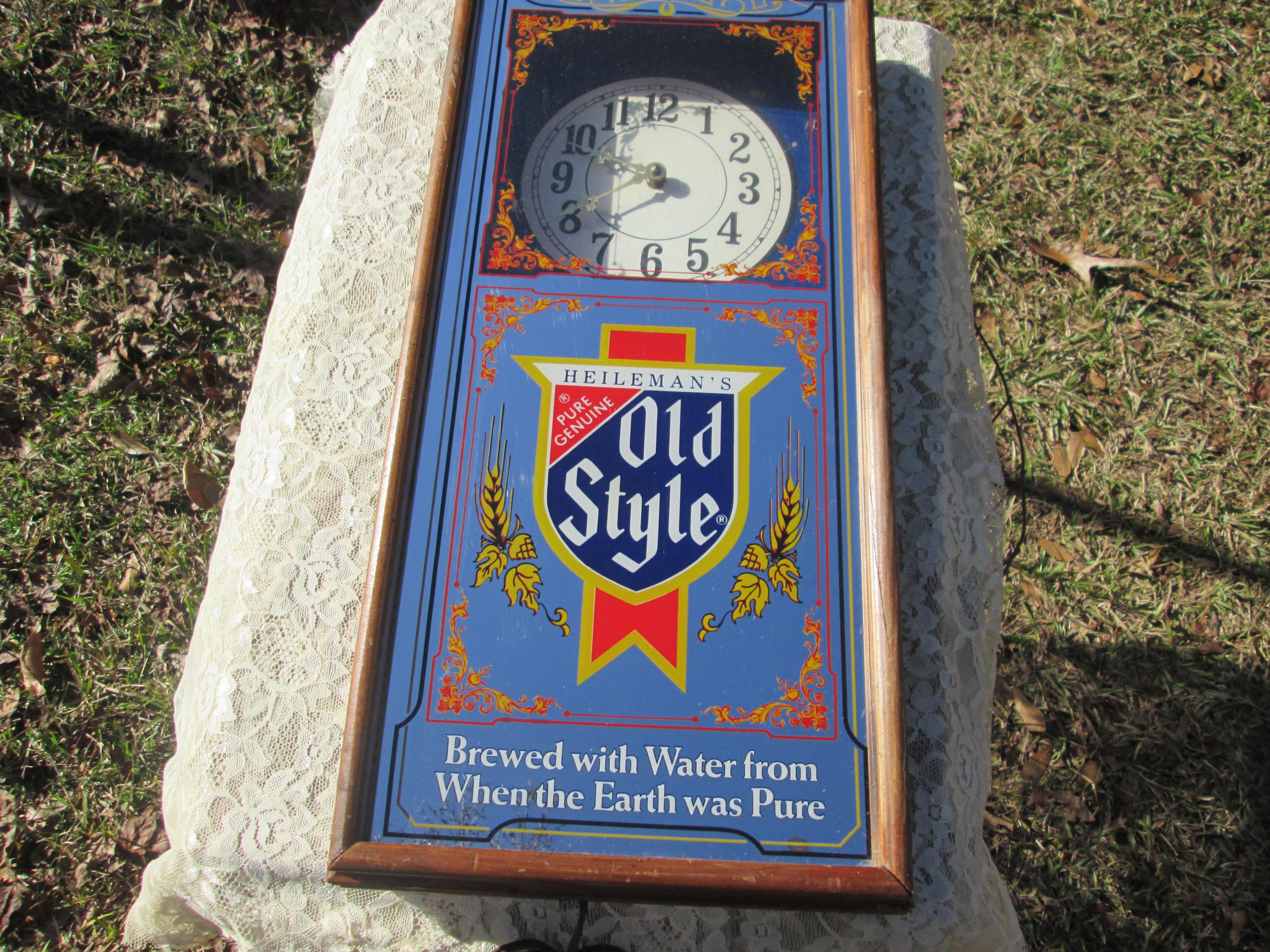 Old Style Beer Clock - Etsy