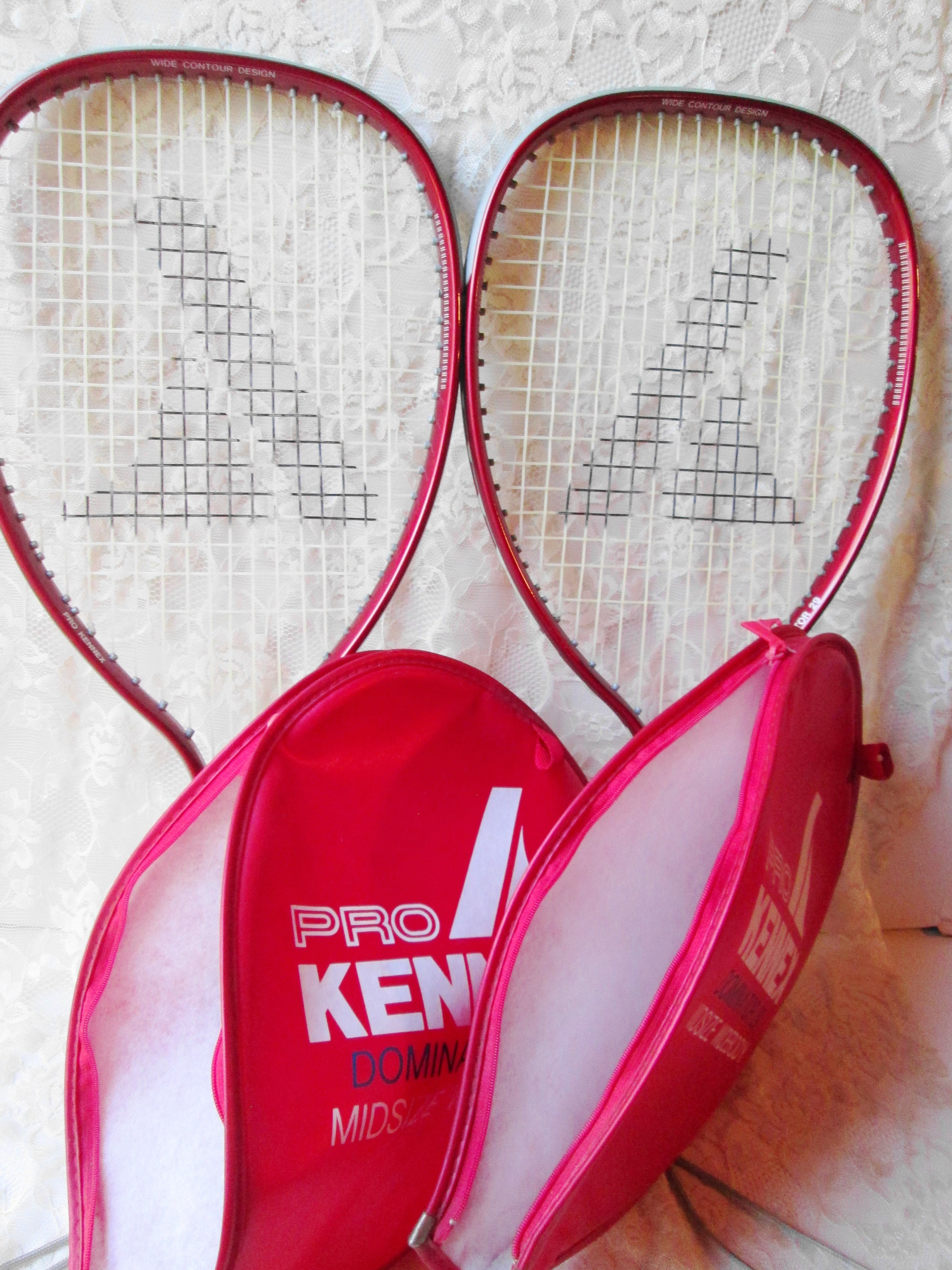 Pro Kennex Racquetball Tennis Rackets Set & Covers Vintage Etsy
