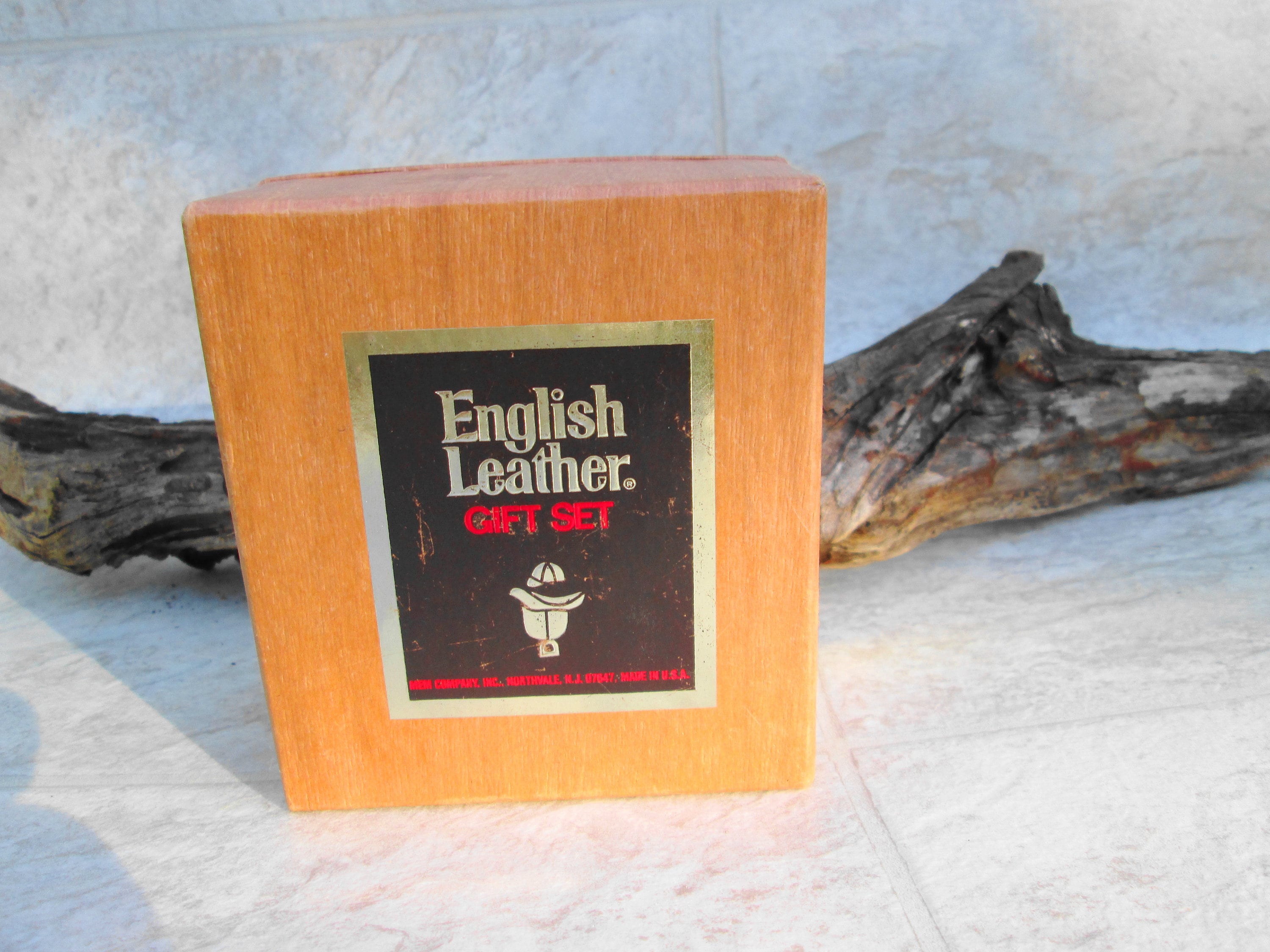 Sale English Leather Aftershave & Cologne Gift Set NIB 2oz Bottles