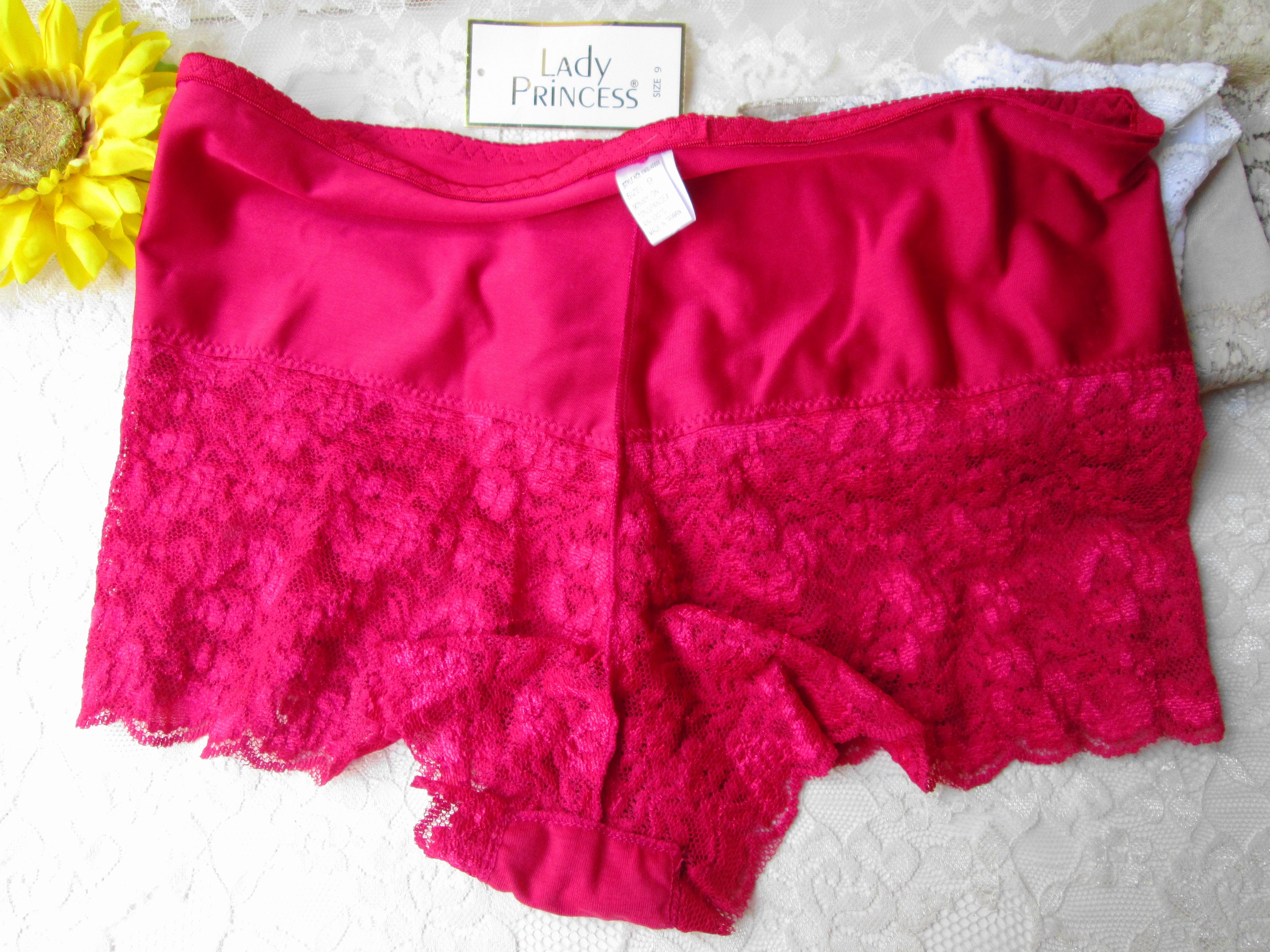 Sexy Women Lacy Petti Pants Panties Sz 9 Lingerie Unused Vintage