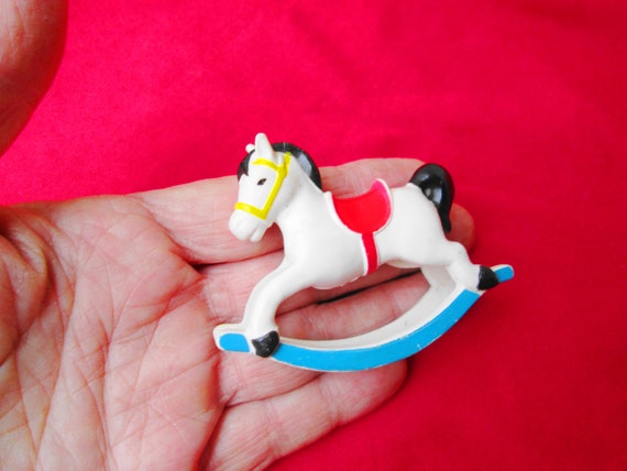 Small rocking horse toy sales