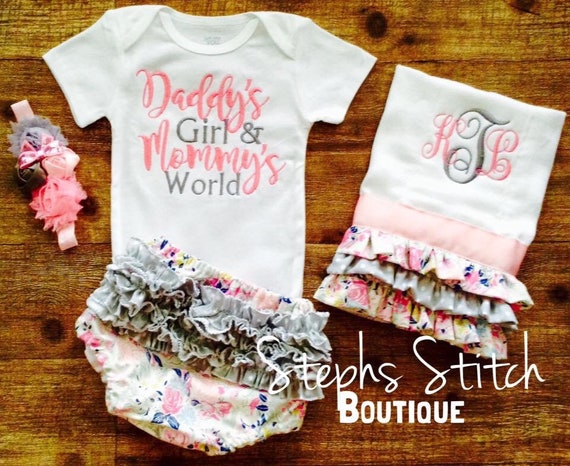 daddys girl mommys world outfit