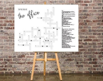 The Office Crossword Puzzle: Giant Trivia Game (Digital Download)
