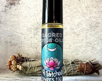 Perfume Roll-on de Óleo Essencial de Patchouli – Aromaterapia Terrosa
