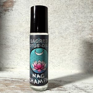 Nag Champa Roll‑On Perfume Oil – Woody, Incense‑Inspired Aromatherapy Oil