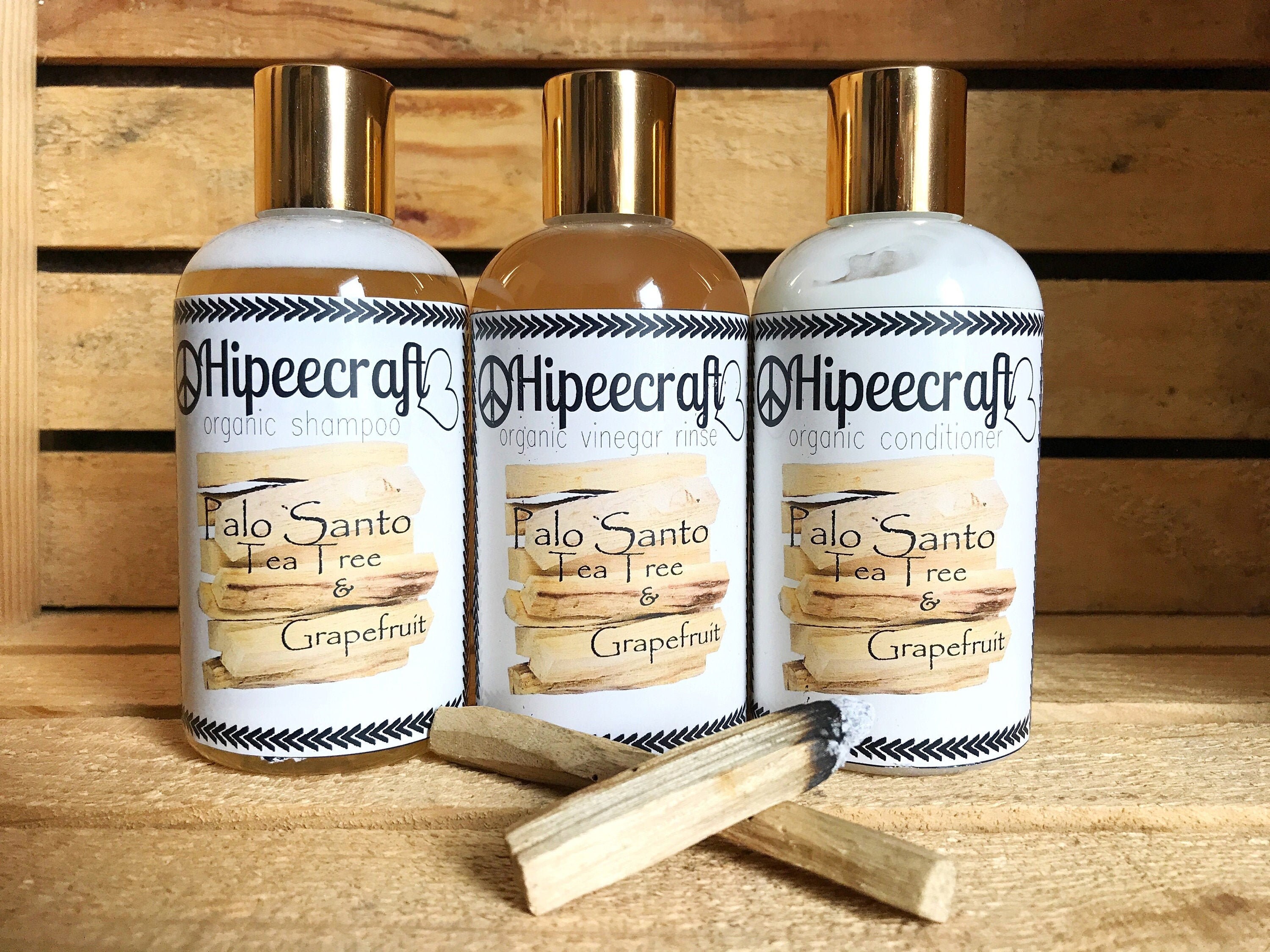Organic Shampoo And Conditioner Palo Santo | Etsy
