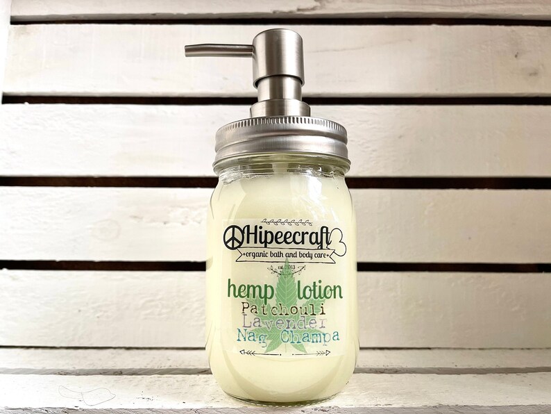 Hemp Lotion Patchouli Lavender Nag Champa Ecofriendly Etsy