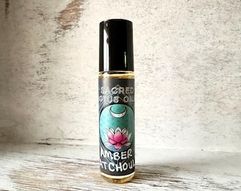 Organic Patchouli Amber Perfume Oil – Earthy Natural Roll‑On Fragrance