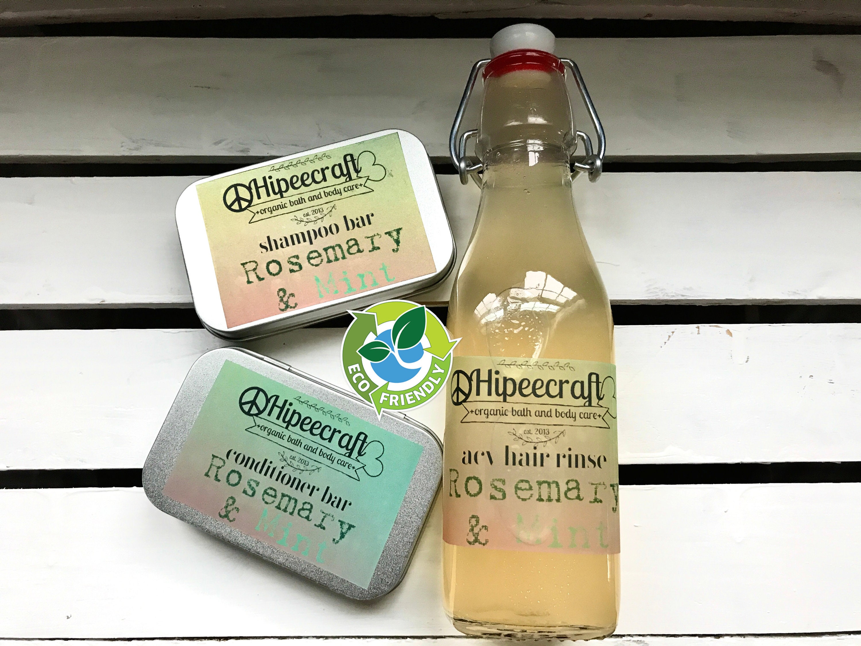 Organic Shampoo and Conditioner Bars Eco Friendly Zero Etsy