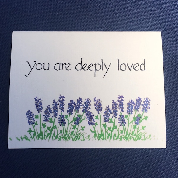 You are deeply loved - 5 cards with matching envelopes