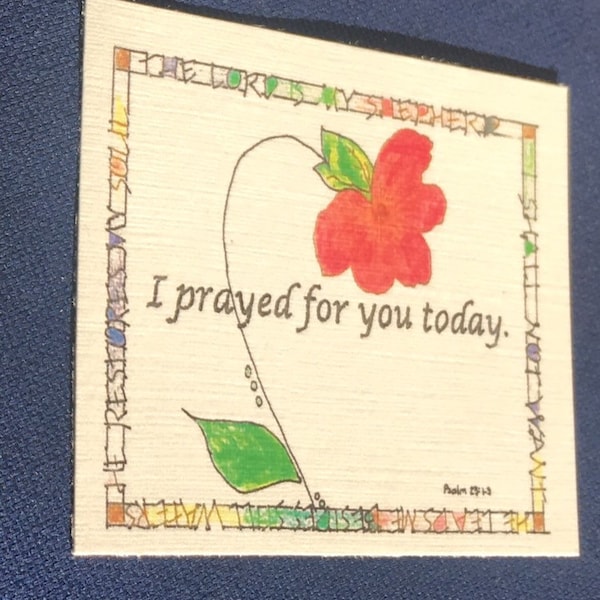 Set of 15 Small Prayer Cards and Scripture Cards