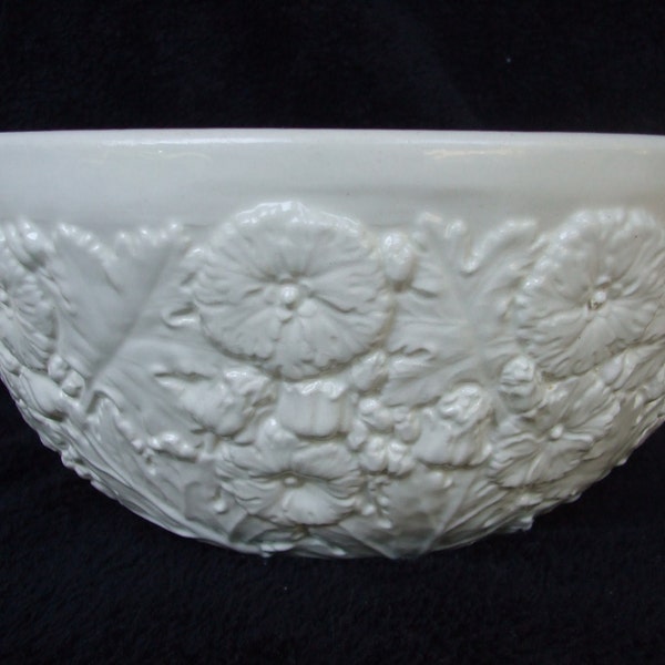Vintage Spode Imperial Fancies Bowl , English China Flowered Bowl, Floral Spode White Bowl