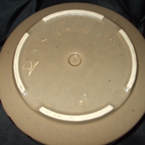Vintage Landert Mid Century Bowl, Large Earthtone Bowl, Tableware from Switzerland, Number 7218 image 7