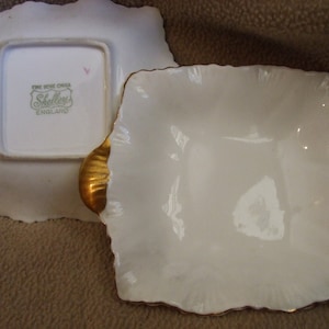 Vintage Shelley Ashtrays, Nut Dish, Butter Pats, Trinket Trays, Candy Dishes