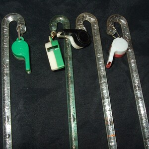 Vintage Barware Stirring Sticks, Glitter Cane Whistle Swizzle Sticks, Set of 4 bild 4