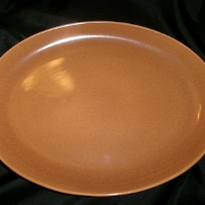 Vintage Iroquois Casual Ripe Apricot Large Platter, Russel Wright Early Serving Plate, MCM Design